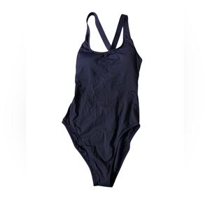 Andie Women's Tulum Navy One Piece Swimsuit LT